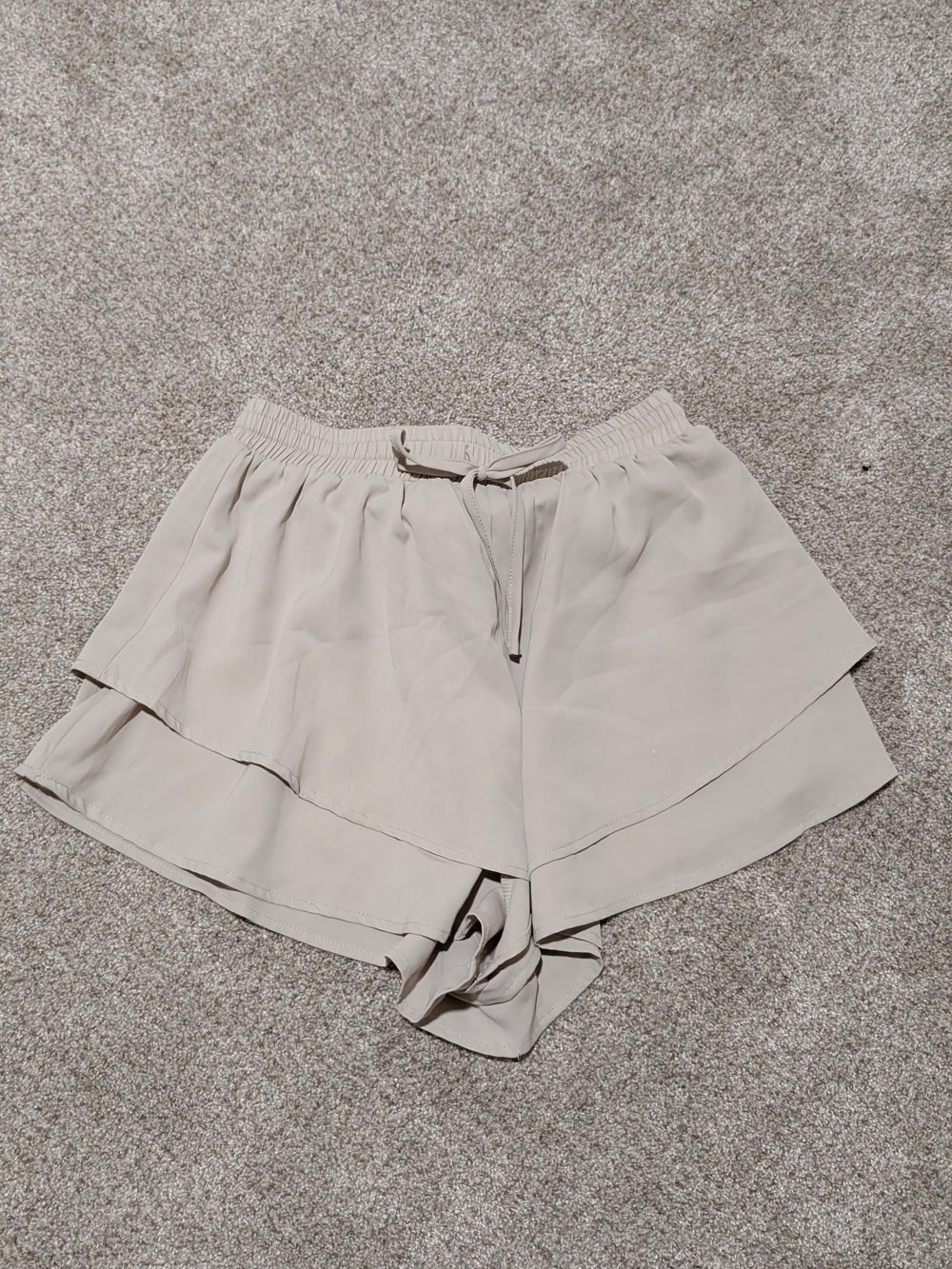 Mint Green Flowy Shorts